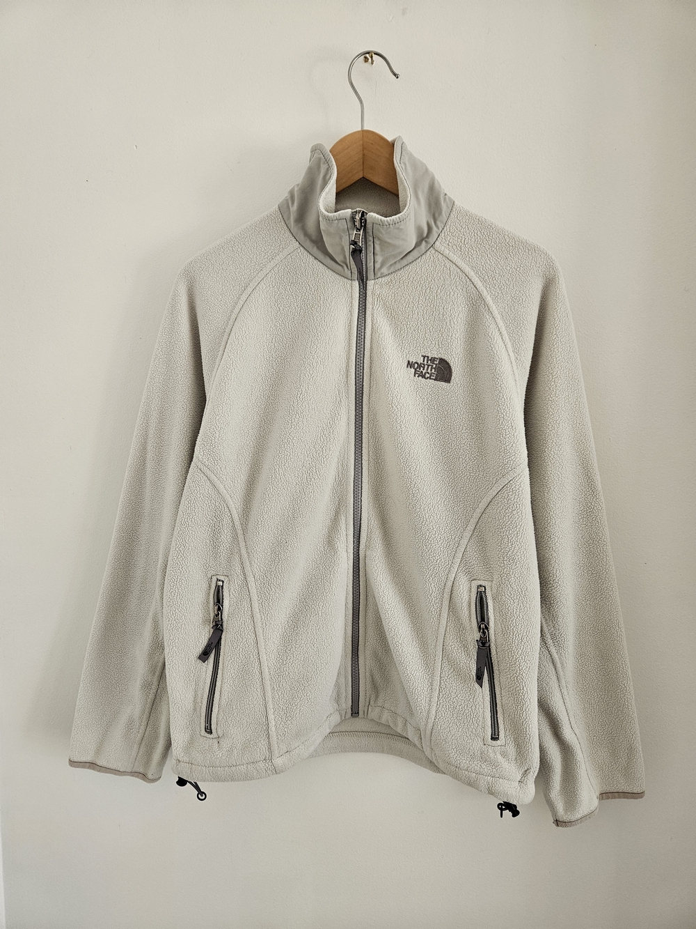 Vintage The North Face Teddy Fleece Full-Zip Jacket Womens Medium